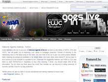Tablet Screenshot of naa-tv.com